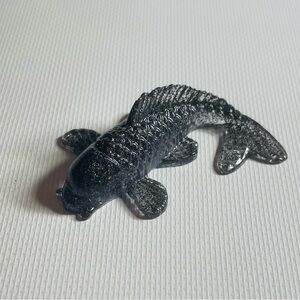 Hand Crafted Resin Koi Fish with Titanium Shavings
